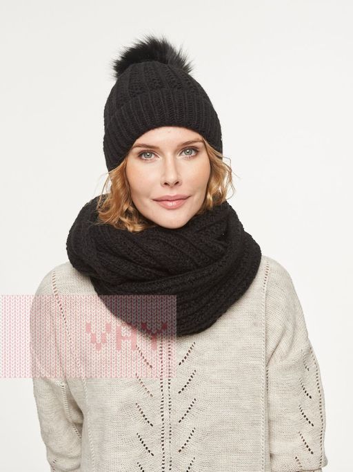 Комплект (шапка, снуд) 202-8704 - Vay фото 4