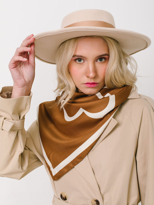 Большой, мягкий, тонкий и очень нежный двусторонний платок - Tantino фото 6