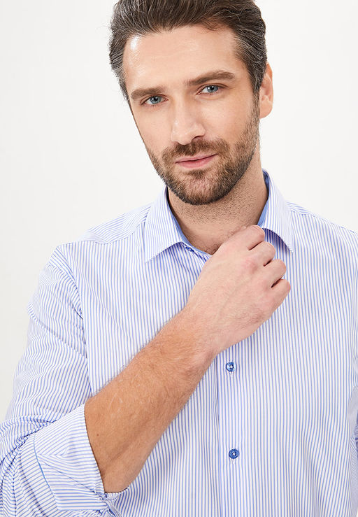 Сорочка мужская длинный рукав GREG 121/231/7305/Z/1  фото 7