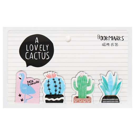 Набор закладок магнитных для книг 4 штуки Ассорти МИКС CALLIGRATA  фото 8