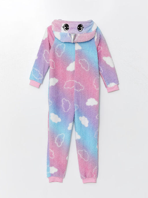 Kap??onlu Pel?? K?z ?ocuk Uyku Tulumu - Waikiki фото 2