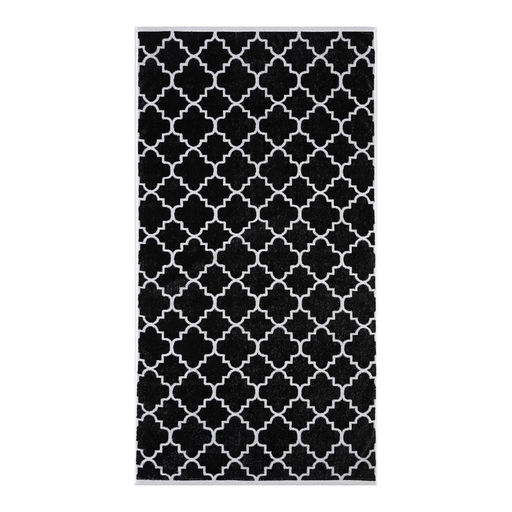 Полотенце махровое Этель Ornament чёрный, 70х130 см, 100% хлопок, 420 гр/м2  фото 2