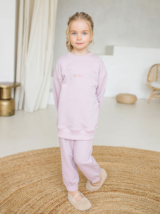 Джоггеры 4642 - Радужный Хлопок фото 2