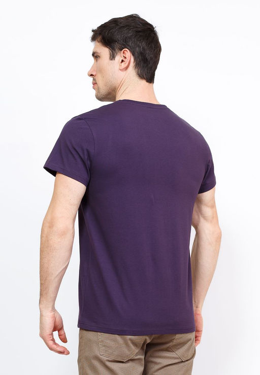 Футболка мужская короткий рукав GREG TS524V (фиолетовый)  фото 6