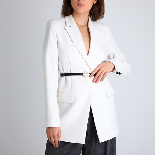 Ремень женский, ширина 1.4 см, пряжка металл, цвет чёрный - Simaland фото 2