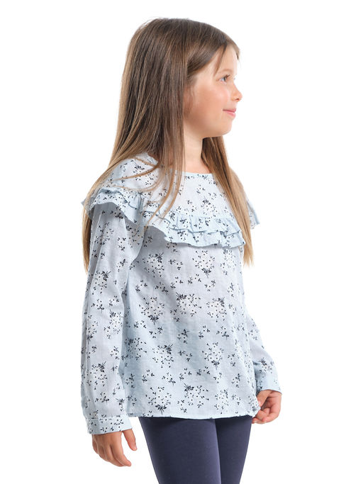 Блузка для девочки праздничное нарядная форма детская одежда UD 3860 розовый - Mini maxi фото 12