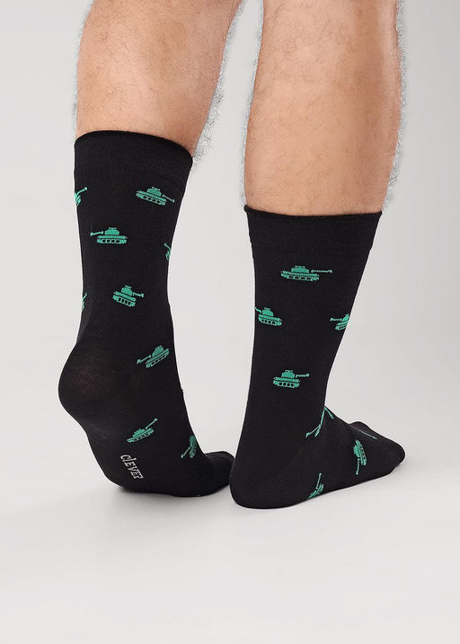 (CLE) К6575Л носки муж. 23Ф (ЧЗ)