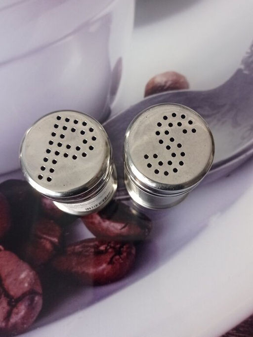 Солонка нерж 4*7,5см Y3-1228 I.K/ (320673) /DANIKS/  фото 3