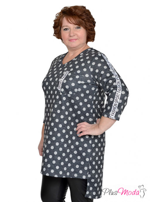 Туника Модель №834 размеры 44-84 - Plusmoda фото 3