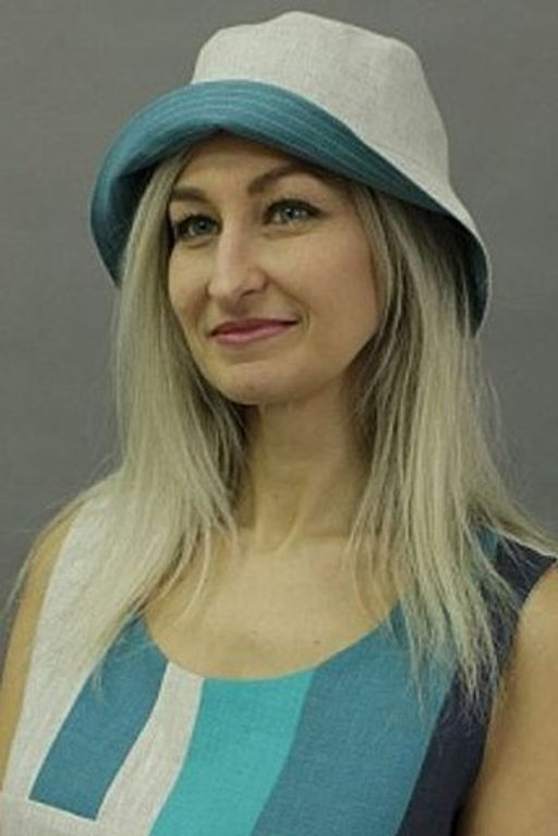 100% ЛЁН Шляпа