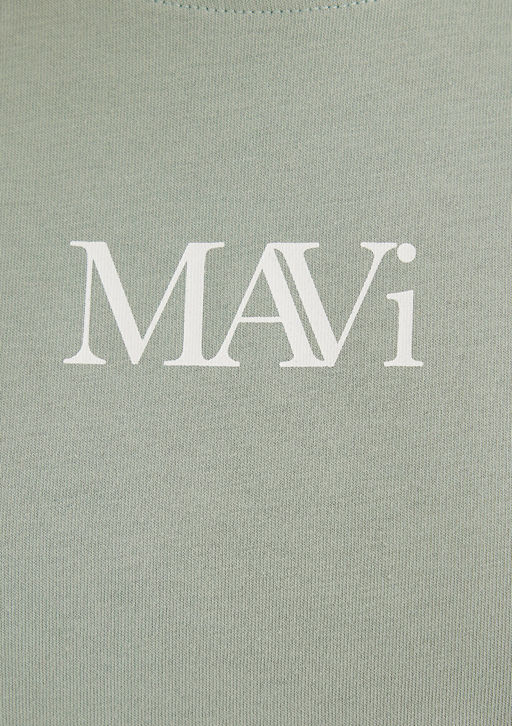 Mavi Logo Bask?l? Yesil Tisort фото 7