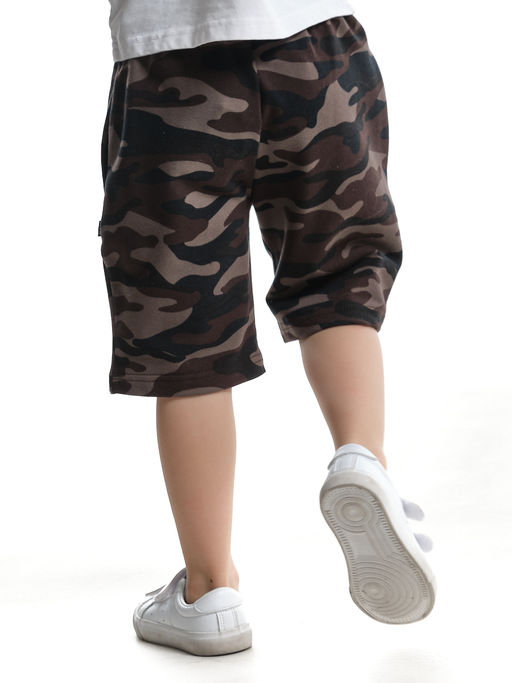 Шорты для мальчика длинные спортивная UD 7867 камуфляж - Mini maxi фото 11