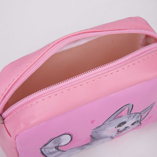 Сумка детская Котенок из эко-кожи, на ремешке, 15х12х3 см - NAZAMOK KIDS фото 7