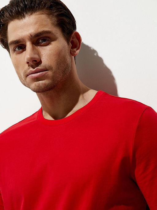 OmT U 1201 Фуфайка (футболка) COTTON - rosso - Omsa фото 5