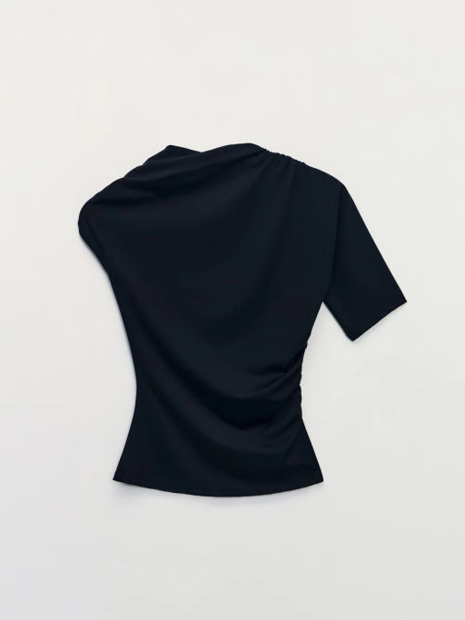 Топ с декоративным узлом / Zarina  фото 8