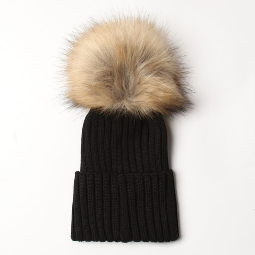 Шапка детская MINAKU, размер 46-48 (1-2 года), чёрная