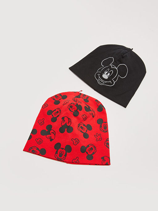 Mickey Mouse Bask?l? Erkek Bebek Bere 2li