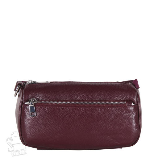 Сумка женская кожаная 6076NN eggplant Natale Navetta  в Новосибирске