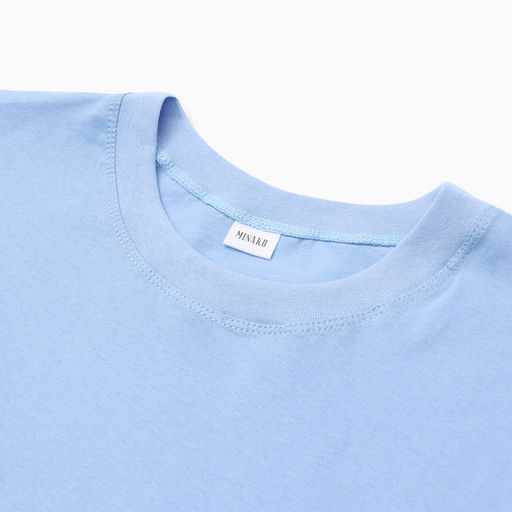 Футболка мужская MINAKU: Basic line MAN голубая, размер 46
