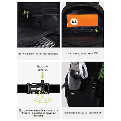 RU-533-2 Рюкзак - Grizzly фото 16