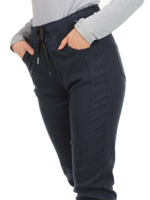 408-7 DK. BLUE Джоггеры женские MOVEMENT - Фабричный китай фото 4