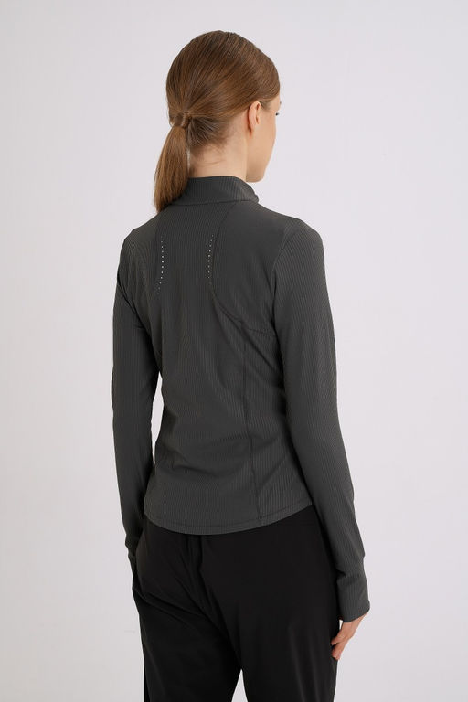 Олимпийка Серый ANTA RUNNING Knit Track Top  фото 4