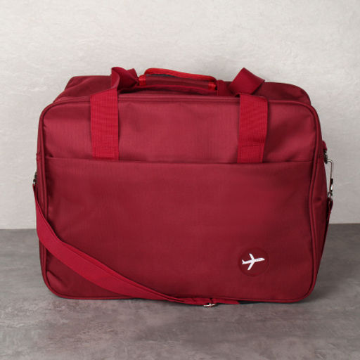 Сумка дорожная 40х22х31 см / BAG-65721/4 /уп 20/красная - Галеонтрейд фото 2