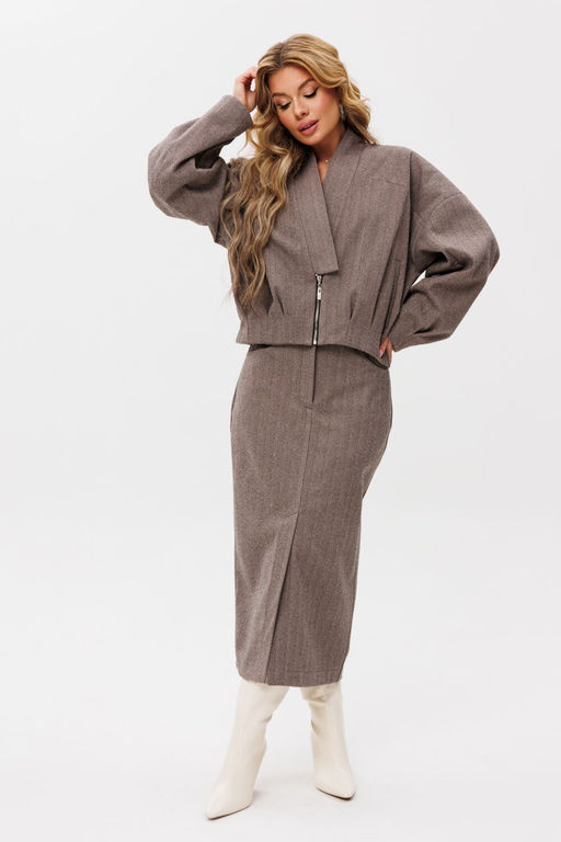 Костюм AmberA 2097-1 светло-коричневый