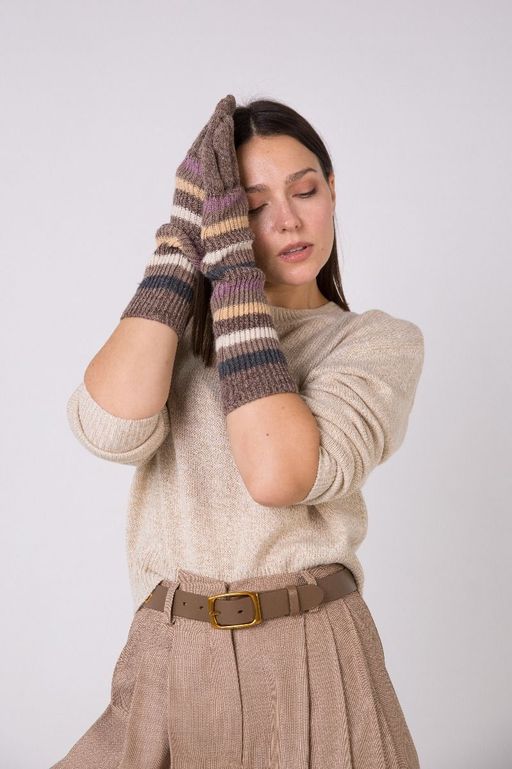 Перчатки из натуральной шерсти