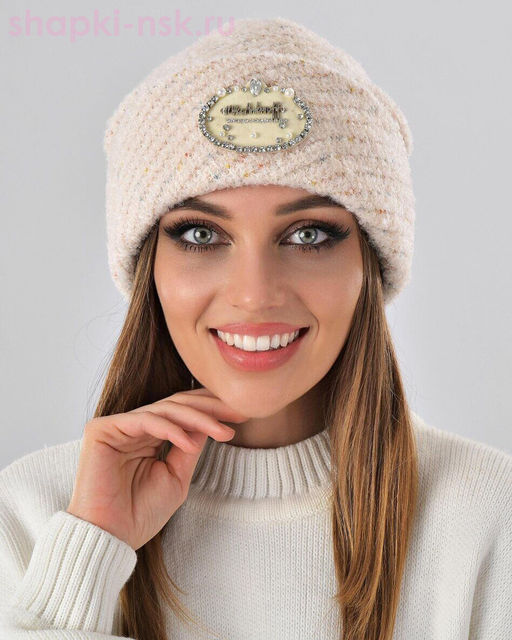 Отворот мохер мульти МА овал Шапка (56-58)