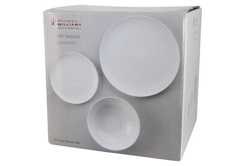 Обеденный набор Даймонд, 4 персоны, 12 предметов - Maxwell & Williams фото 2
