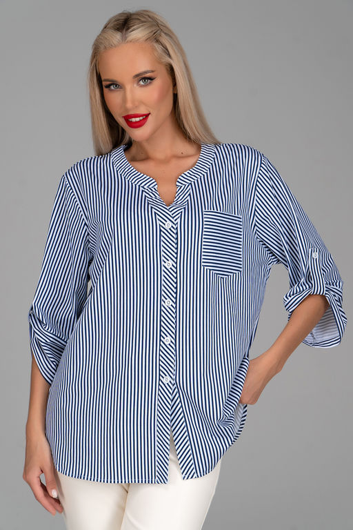 Рубашка Ангелика (полоска) - Эльза фото 3
