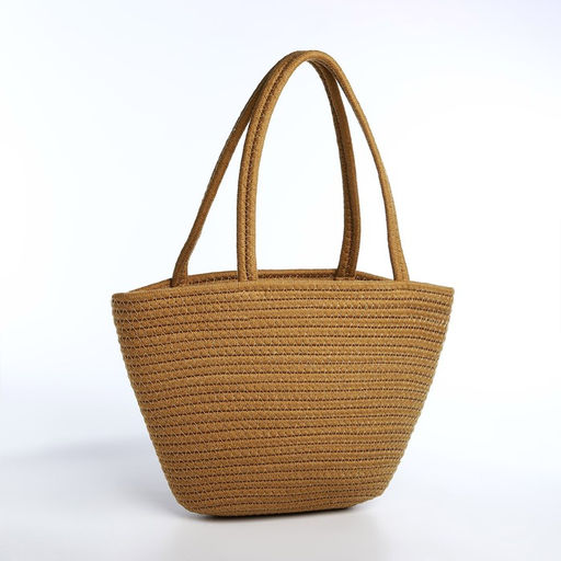 Сумка-тоут без застёжки, цвет бежевый - Simaland фото 2