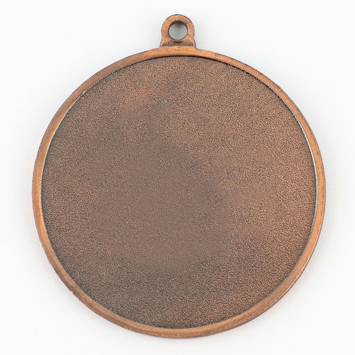 Цена за 2 шт. Медаль призовая 001, d=5 см «3 место», бронзовая, без ленты