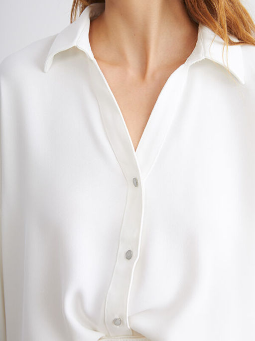 Oversize Poplin Kad?n G?mlek