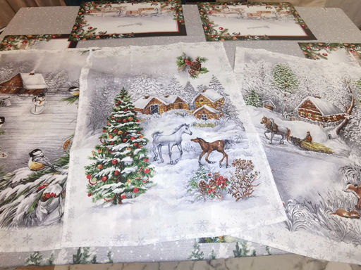 Набор полотенец из рогожки Студеная пора 45*60/2 шт. - 45*60 Полотенца из рогожки - Арт дизайн фото 9