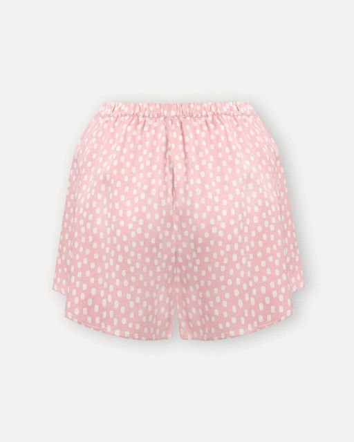 Розовые шорты с оборками-крылышками - Deseo фото 4