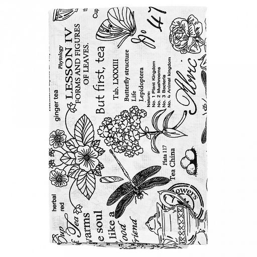 Скатерть 240х145см "Версаль белый", длина стола до 200см, на 10-12 персон, рогожка (хлопок 100%) 171г/м2, упаковка классическая, пакет ПВХ 25х41см, "Домашняя мода" (Россия)