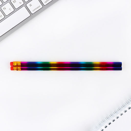 Цена за 2 шт. Подарочный набор «С 8 марта», блокнот А6, карандаши (2 шт.) и восковые мелки (4 шт.)