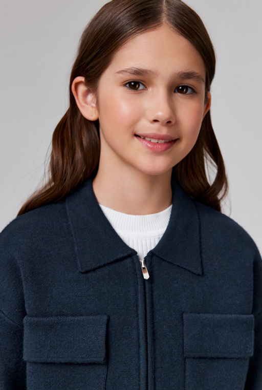 Кардиган детский для девочек Melania1 холодный синий - Acoola фото 5