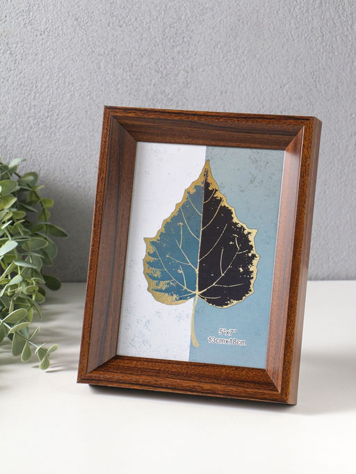 Фоторамка для фото 13×18 см «Прованс», пластик, т. коричневый, 21.7×16.8×3 см