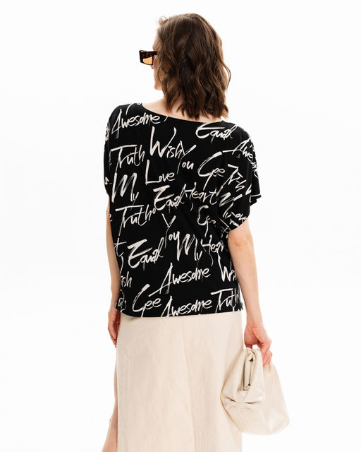 Футболка кимоно-баллон - Sahar art lab фото 2