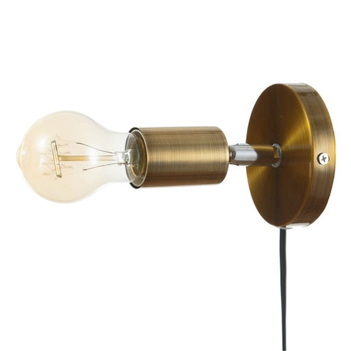 Спот BayerLux «Дарни», провод 150 м, выключатель, Е27, 40 Вт, 10х10х10 см, цвет основания медный