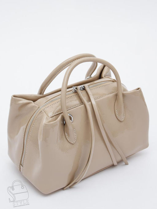 Сумка женская кожаная 5786P apricot Polina&Eiterou в Новосибирске