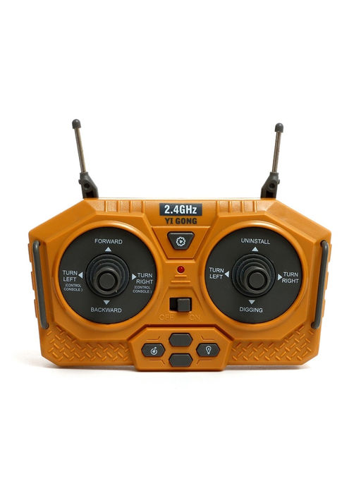 Экскаватор радиоуправляемый Стройка, металлический ковш, работает от аккумулятора - Simaland фото 6