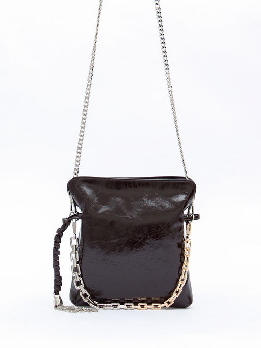 Сумка 6010-1L coffee Polina&Eiterou