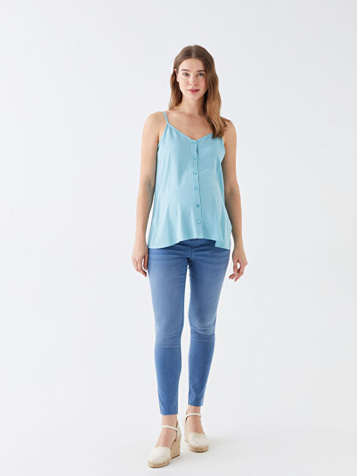 Kar?n Panelli Mercury Skinny Fit Hamile Jean Pantolon