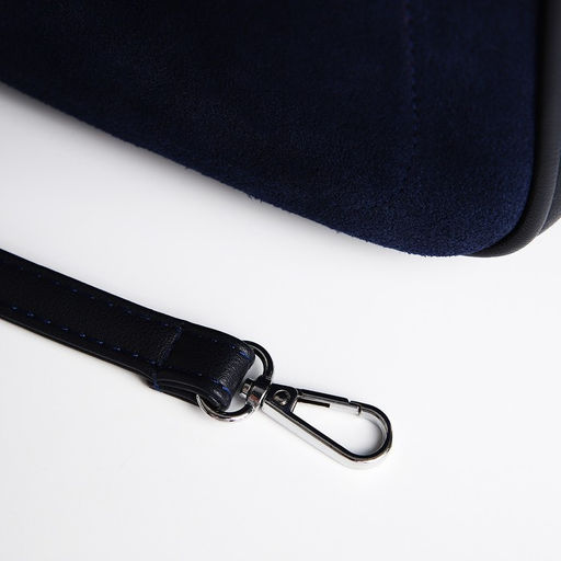 Сумка-саквояж на молнии, цвет синий - Simaland фото 6