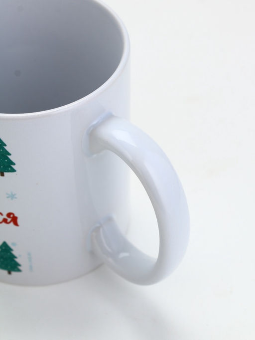 Кружка керамическая новогодняя Сказка постучится в дом, 320 мл - Дорого внимание фото 4