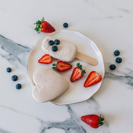 Форма для мороженого Сердечко, силикон, 19.5?14?2.5 см, 2 ячейки (8.4?9 см), МИКС